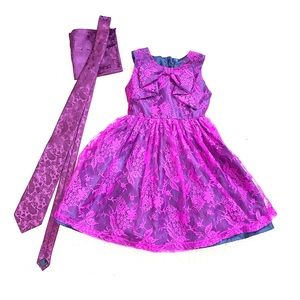 Daddy daughter dress & Tie set